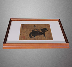 韶山书画装裱配框服务案例